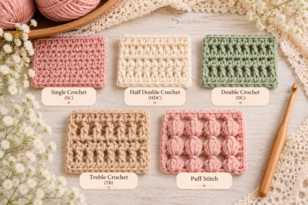5 Essential Crochet Stitches Every Beginner Should Learn
